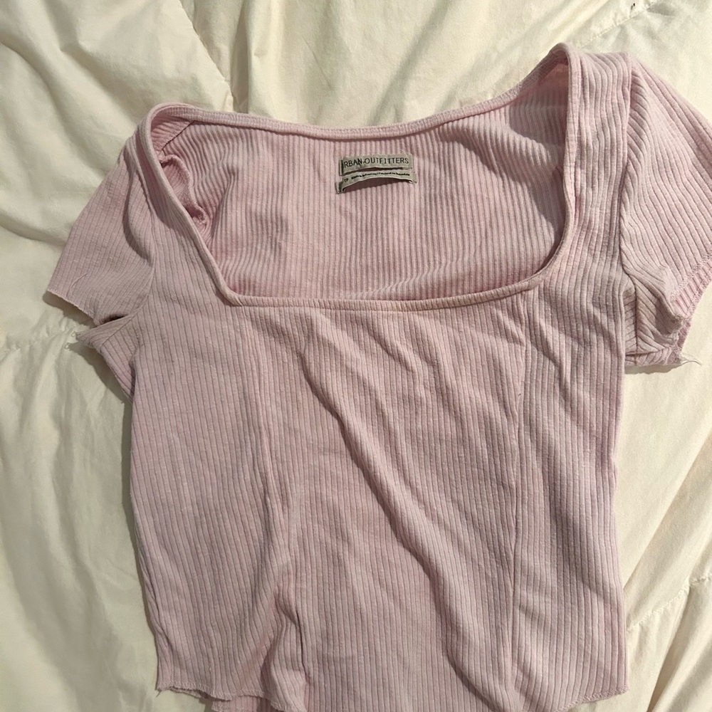 Urban outfitters light pink top
